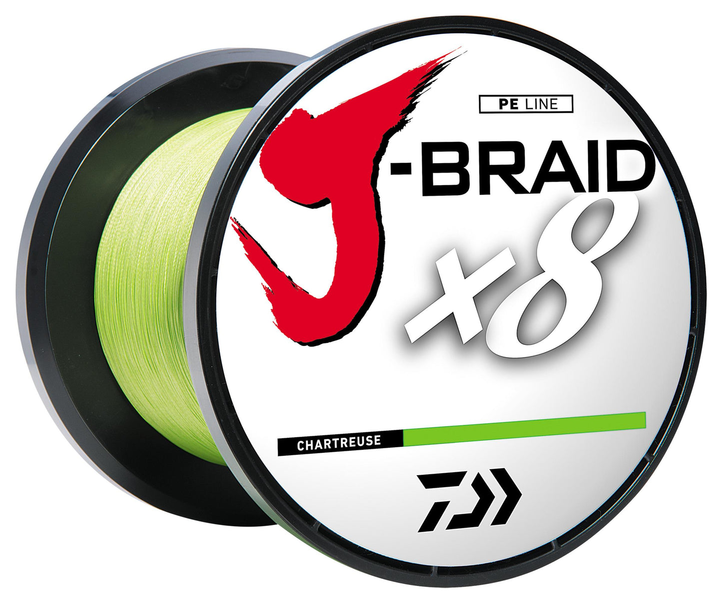 Daiwa JB8U65-3000CH J-Braid, 8 Strand Braided Line, 3000M