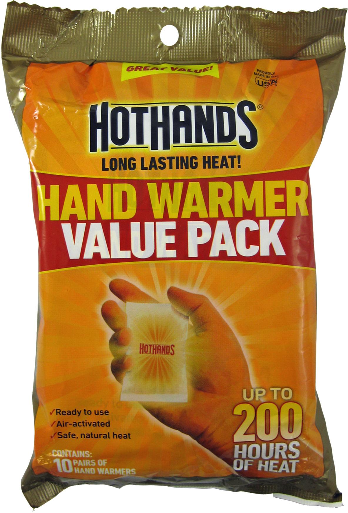 HotHands H162910 Hand Warmer Value Pack Contains 10 Pair