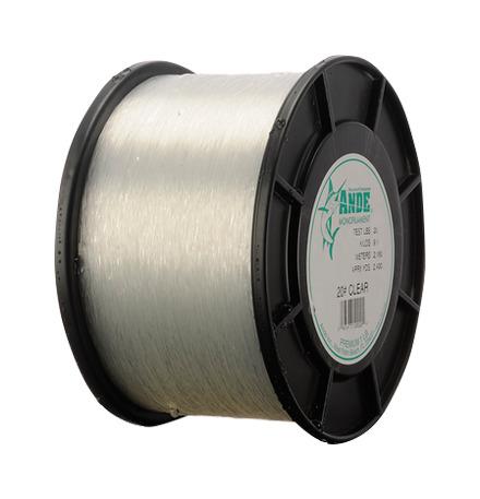 Ande A12-20C Premium Mono Line 1/2Lb Spool 20 lb 1200 Yards Clear