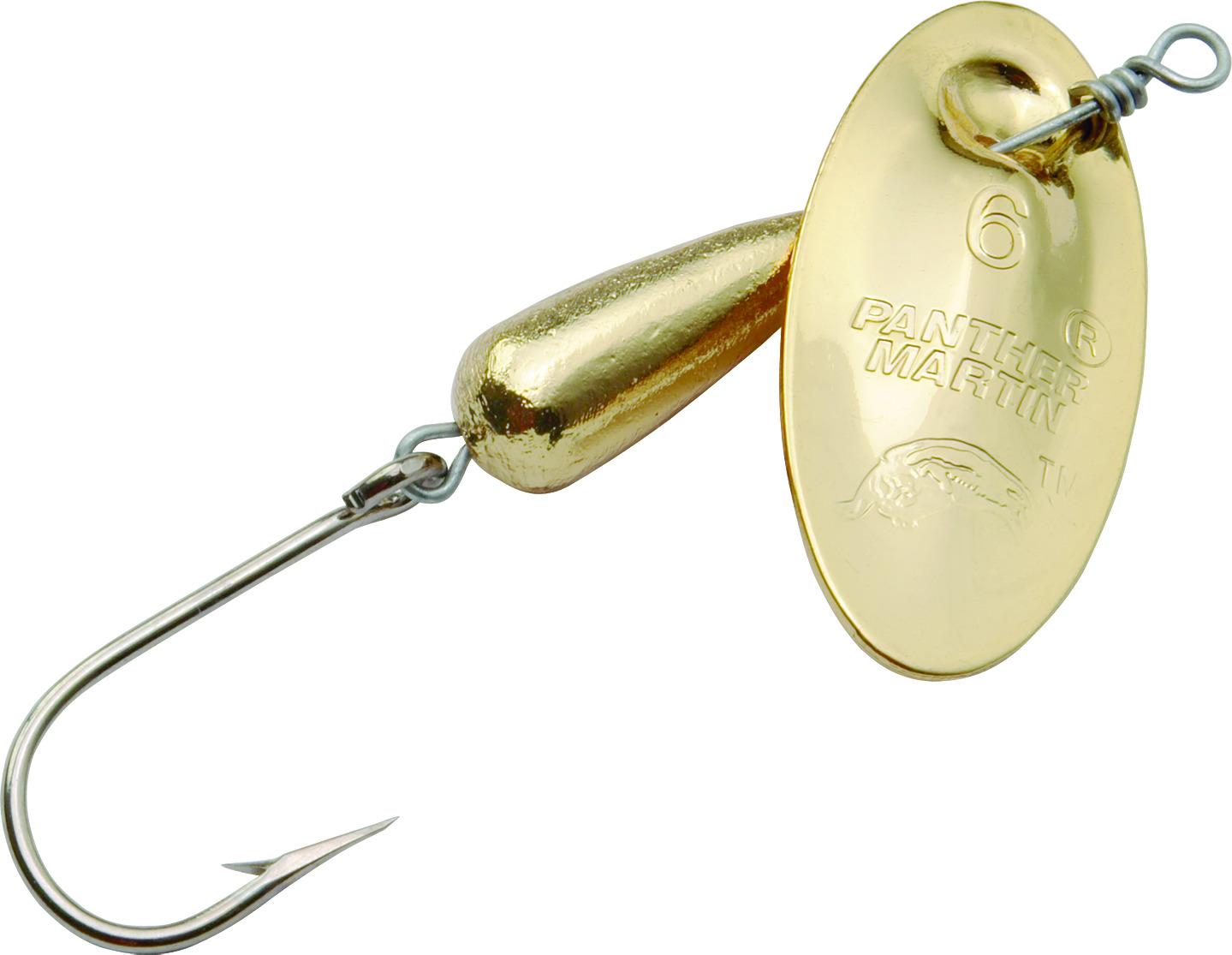 Panther Martin 4PMAGSH Sure Shot All Gold Single Hook Spinner size 4