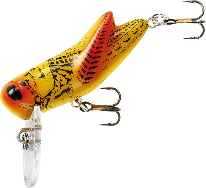 Rebel F73553 CrickHopper Topwater/Crankbait Lure 1 1/2"