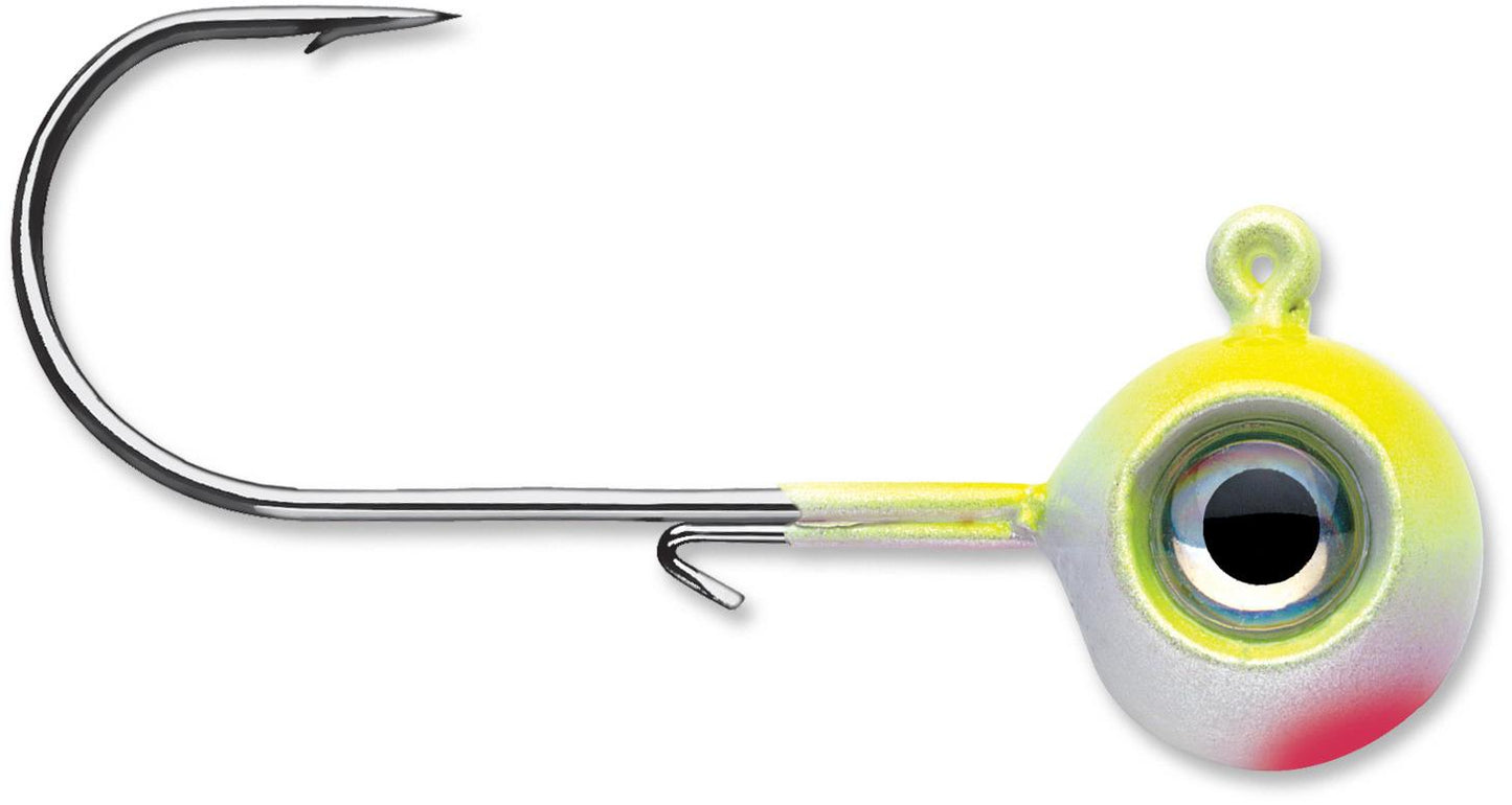 VMC NME14-CLN Neon Moon Eye Jig 1/4 oz #2/0 Fishing Hook Clown