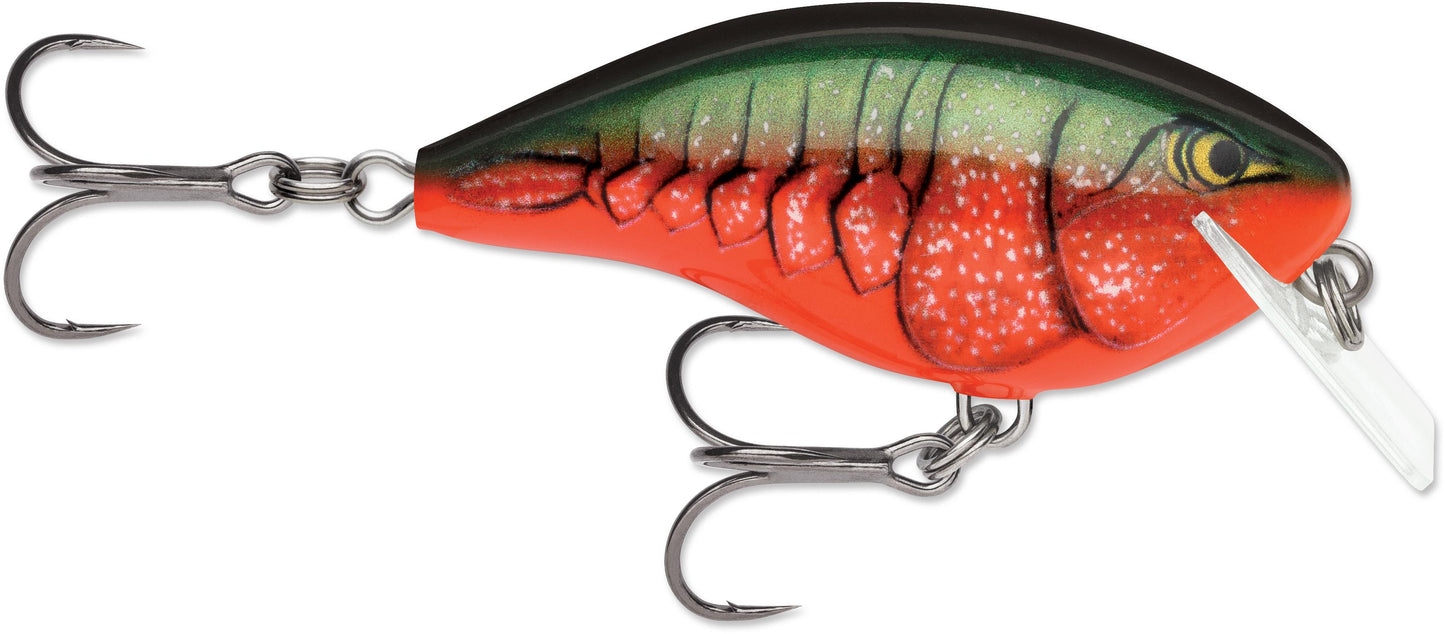 Rapala OGR05RCW OG Rocco 05, 3/8 oz Running Depth 5', #4 Treble Hooks