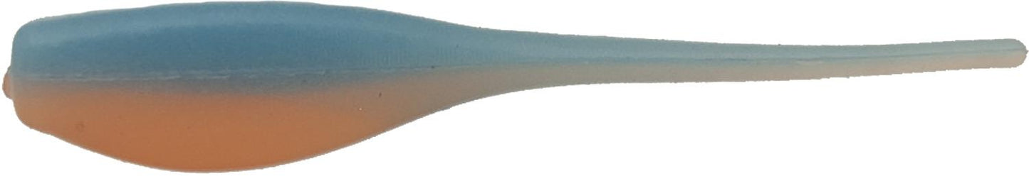 Bobby Garland MGBS372-18 Baby Shad 2" Mo' Glo Sunset 18 Per Bag