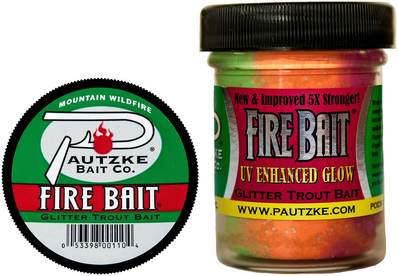 Pautzke PFBT/MTWF Fire Bait Glitter Trout Bait 1.5 oz Mountaib