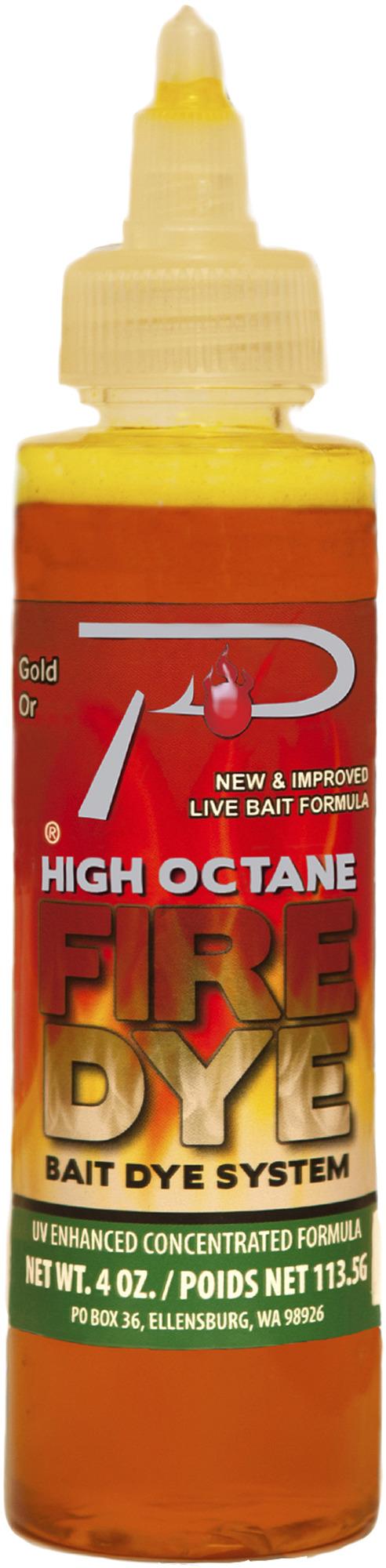 Pautzke PFDYE/GOLD Fire Dye 4oz Gold