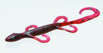 Zoom 002021 Lizard 6 Inch Fishing Lure 9 Per Package Red Bug