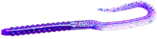 Zoom 001003 U-Tale Worm 6 3/4" 20Pk Electric Blue