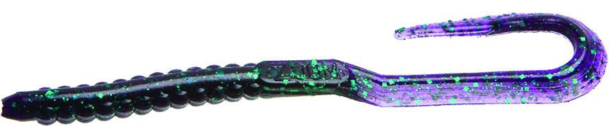 Zoom 001005 U-Tale Worm 6 3/4 Inch Fishing Lure 20 Per Package Junebug