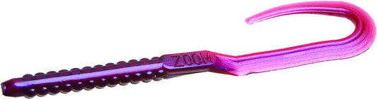 Zoom 001048 U-Tale Worm 6 3/4 Inch Fishing Lure 20 Per Package Tequila Sunrise