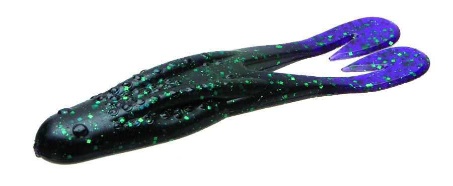 Zoom 083005 Horny Toad 4 1/4 Inch Fishing Lure 5 Per Package Junebug