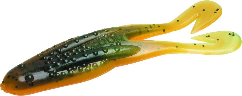 Zoom 083186 Horny Toad 4 1/4 Inch Fishing Lure 5 Per Package Toad Watermelon