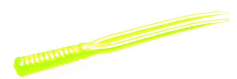 Zoom 008046 Split Tail Trailer 4" 20Pk Chartreuse Pearl