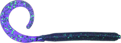 Zoom 010005 Curly Tail Finesse Worm 4" 20Pk Junebug