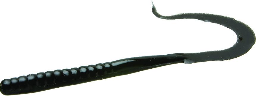 Zoom 009038 Mag II Ribbon Tail Worm 9" 20Pk Black