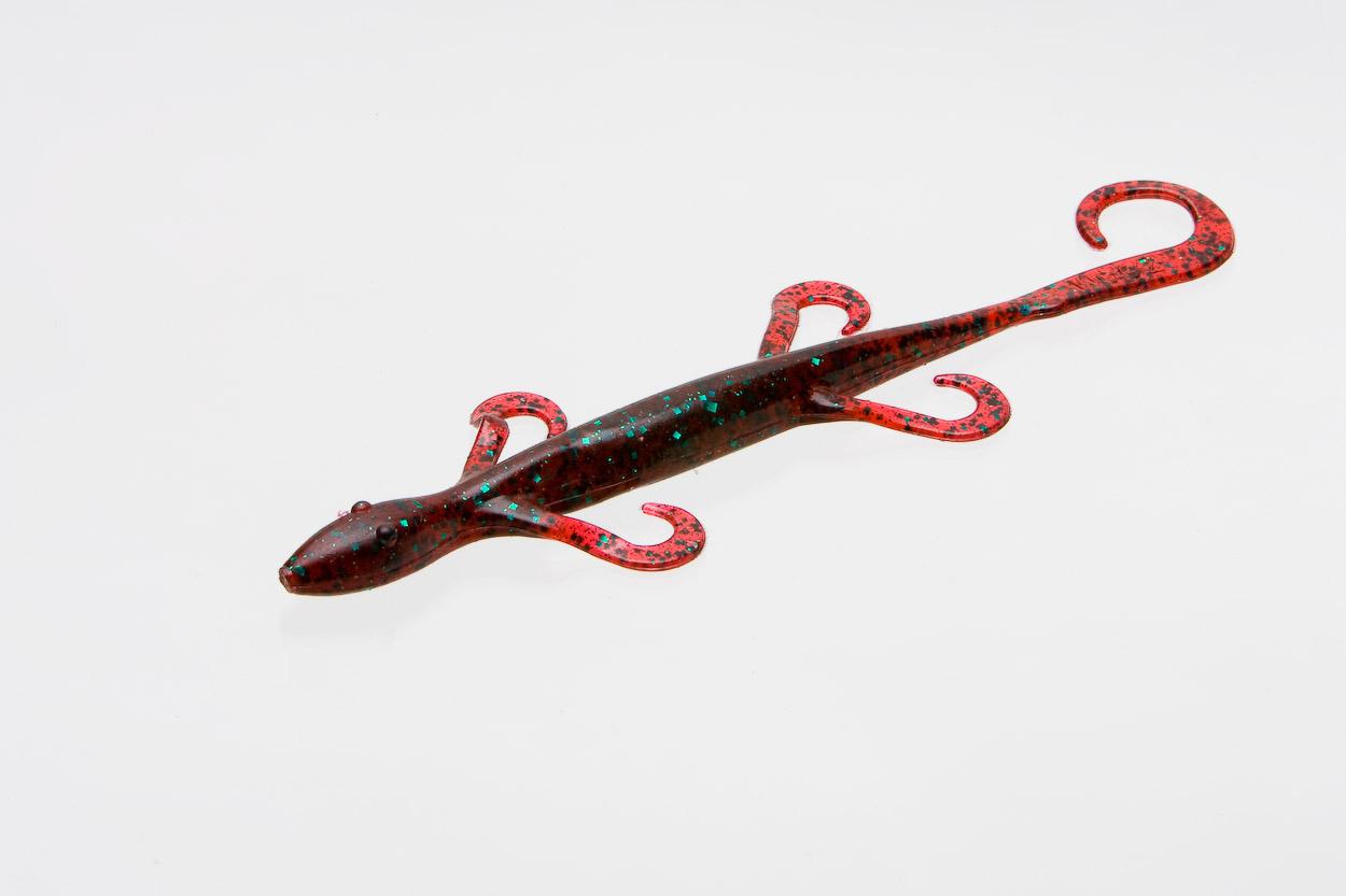 Zoom 033021 Magnum Lizard 8 Inch Fishing Lure 9 Per Package Red Bug