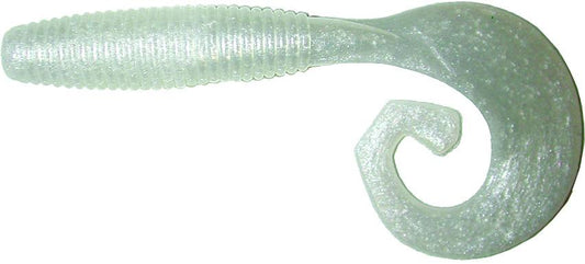 Zoom 059045 Tab Tail Grub 4" 10 Per Pack White Pearl