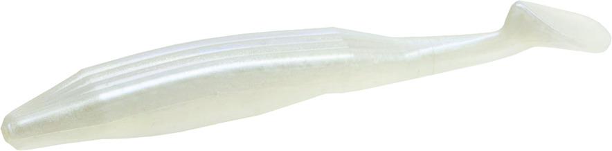 Zoom 116091 Swimmin' Super Fluke 5 Inch Fishing Lure 5 Per Package Albino