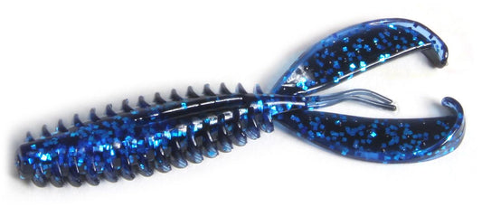 Zoom 130100 Z-Craw Jr 3 1/2" 8 Per Pack Sapphire 8 Per Pack