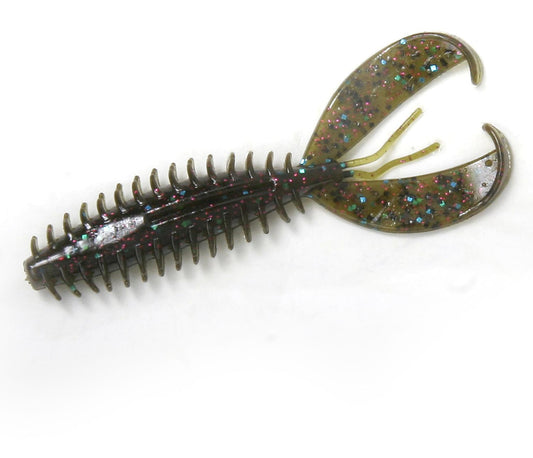 Zoom 130394 Z-Craw Jr Fishing Lure 3 1/2 Inch 8 Per Package Tilapia