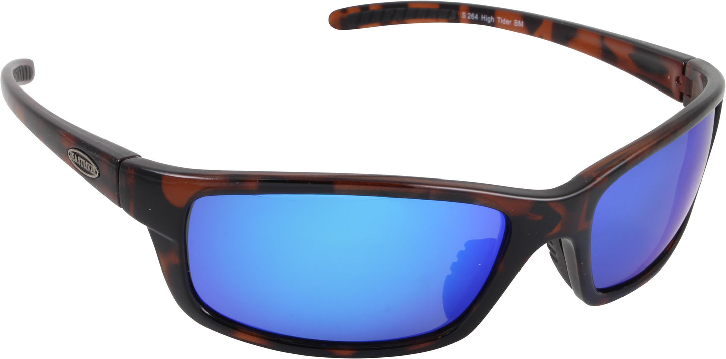 Sea Striker 26401 High Tider Sunglasses-Tortoise And Blue Mirror