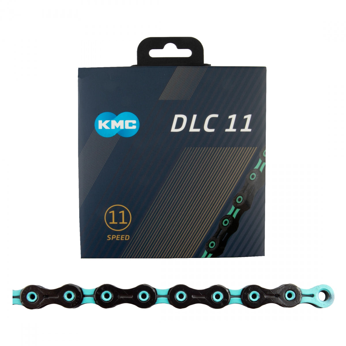 KMC CHAIN KMC DLC 11s BK/CELESTIAL 116L