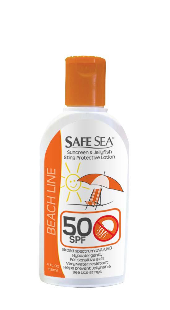 Safe Sea 1650-50 SPF 50 Protective Lotion/ Sunblock / Sting Protection