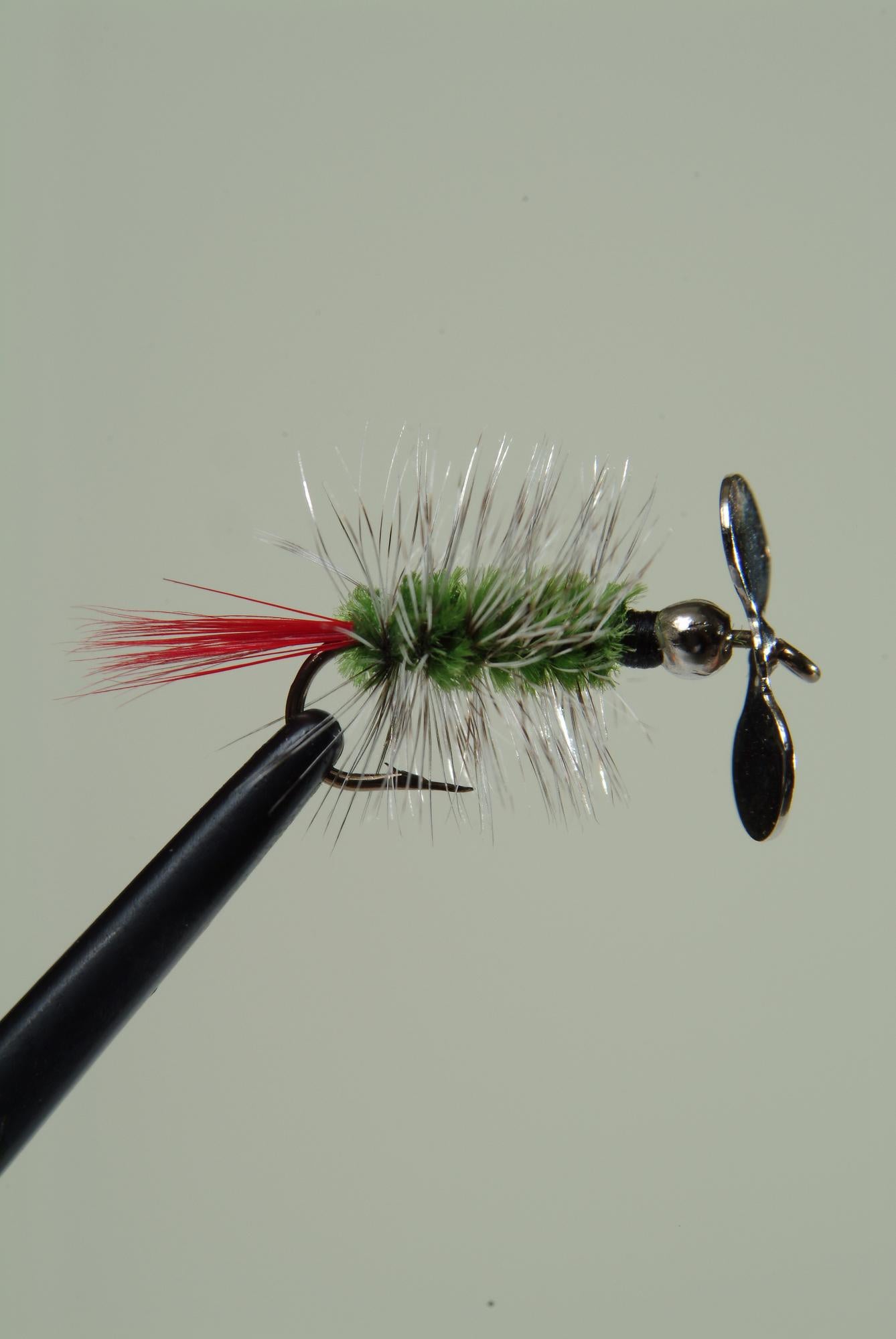 Pistol Pete 10006-2PK Trout/Panfish Fly, Sz 10, Green, 2/Pack