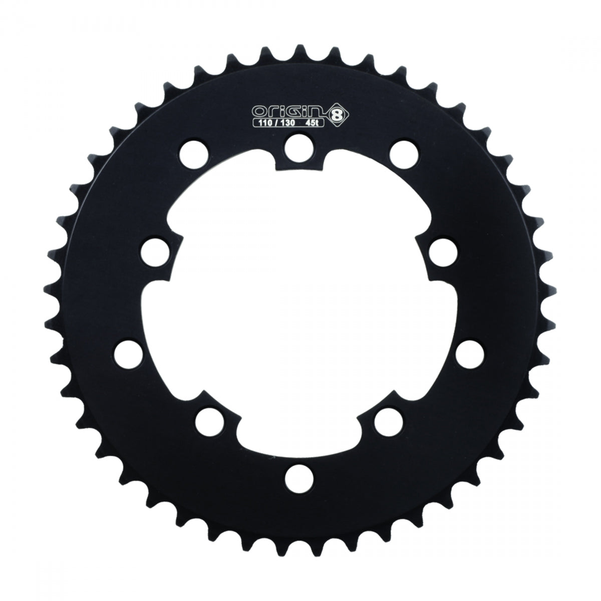 ORIGIN8 CHAINRING 10H OR8 45T 110/130 BLK 1/8