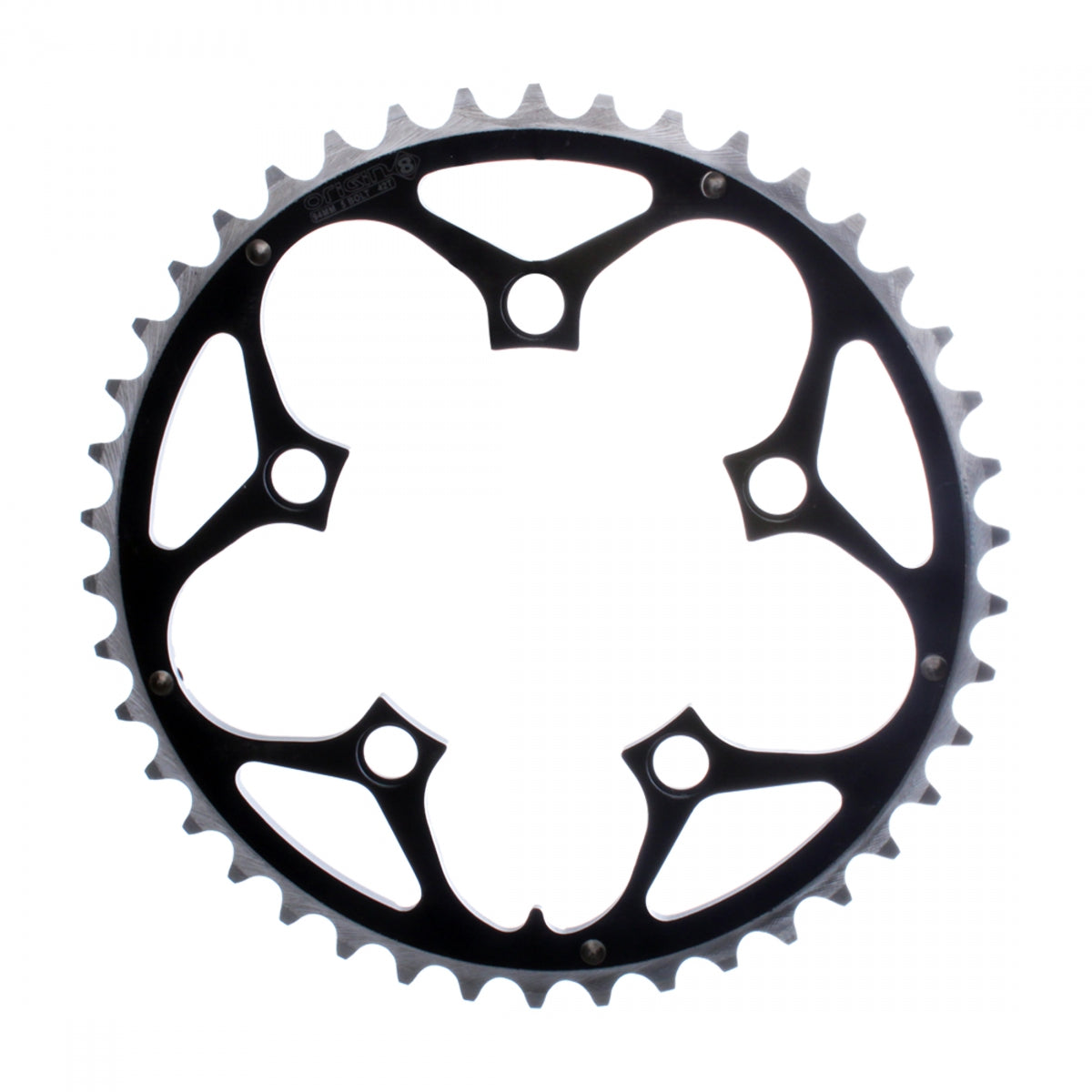 ORIGIN8 CHAINRING OR8 94mm 42T RAMPED BK/SL