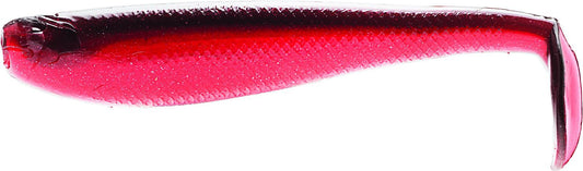 Z-Man SWIM4-39PK4 Elaztech Swimmerz Swimbait 4" Red Shad 4 Per Pack