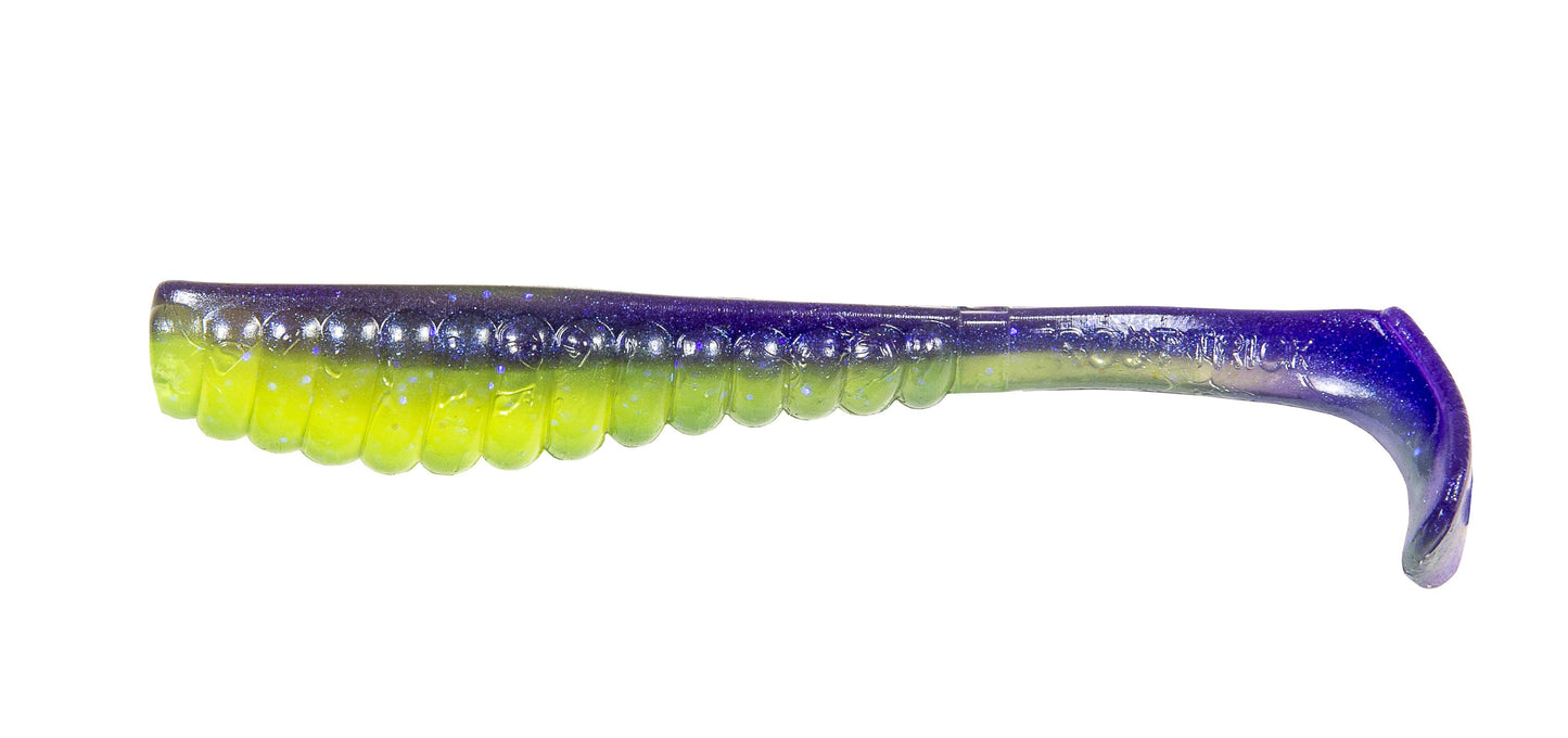 Z-Man TTPT-360PK6 Swimmin' TroutTrick 3.5" Purple Death 6 Pack