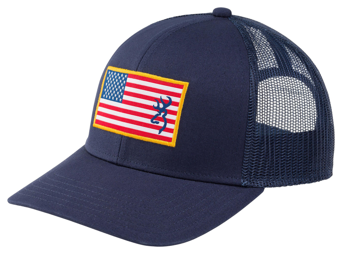 Browning 308396651 Glory American Flag Hat Snapback Closure Mid