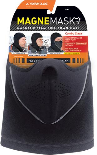 Seirus 8149.0.0012 Magnemask ComboClava Black SM/MD