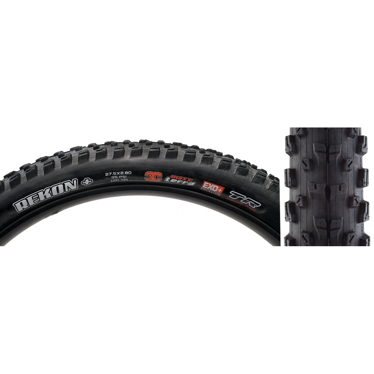 MAXXIS TIRE MAX REKON+ 27.5x2.8 BK FOLD/120 TERRA/EXO+/TR