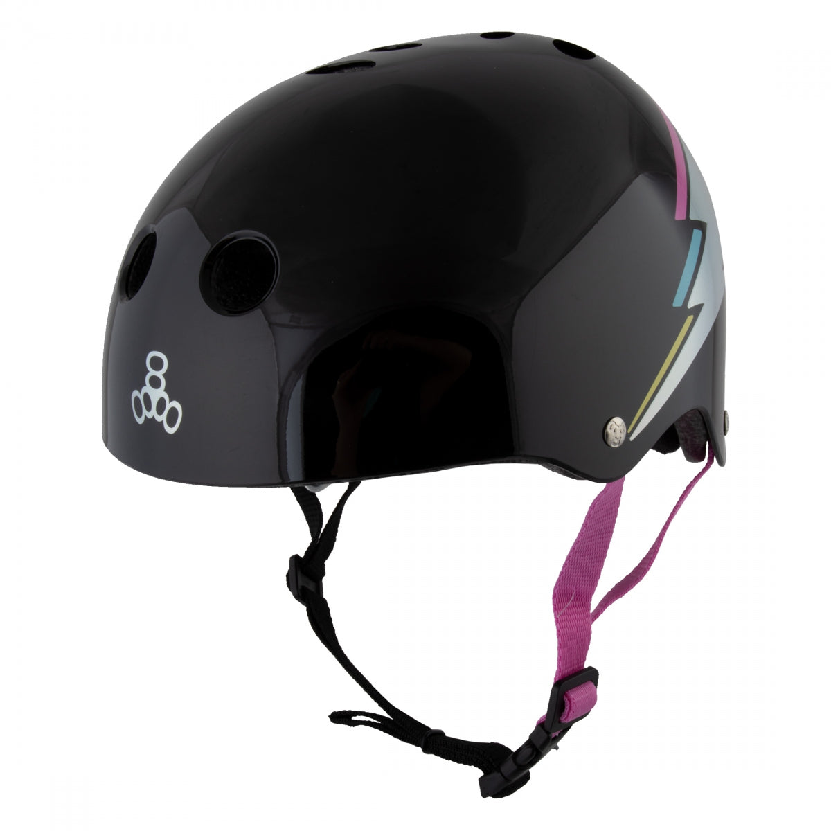 TRIPLE EIGHT HELMET TRIPLE8 THE CERT SWEATSAVER LG-XL BK-HALO